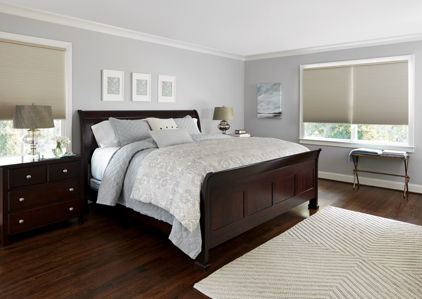 Dallas blackout shades bedroom